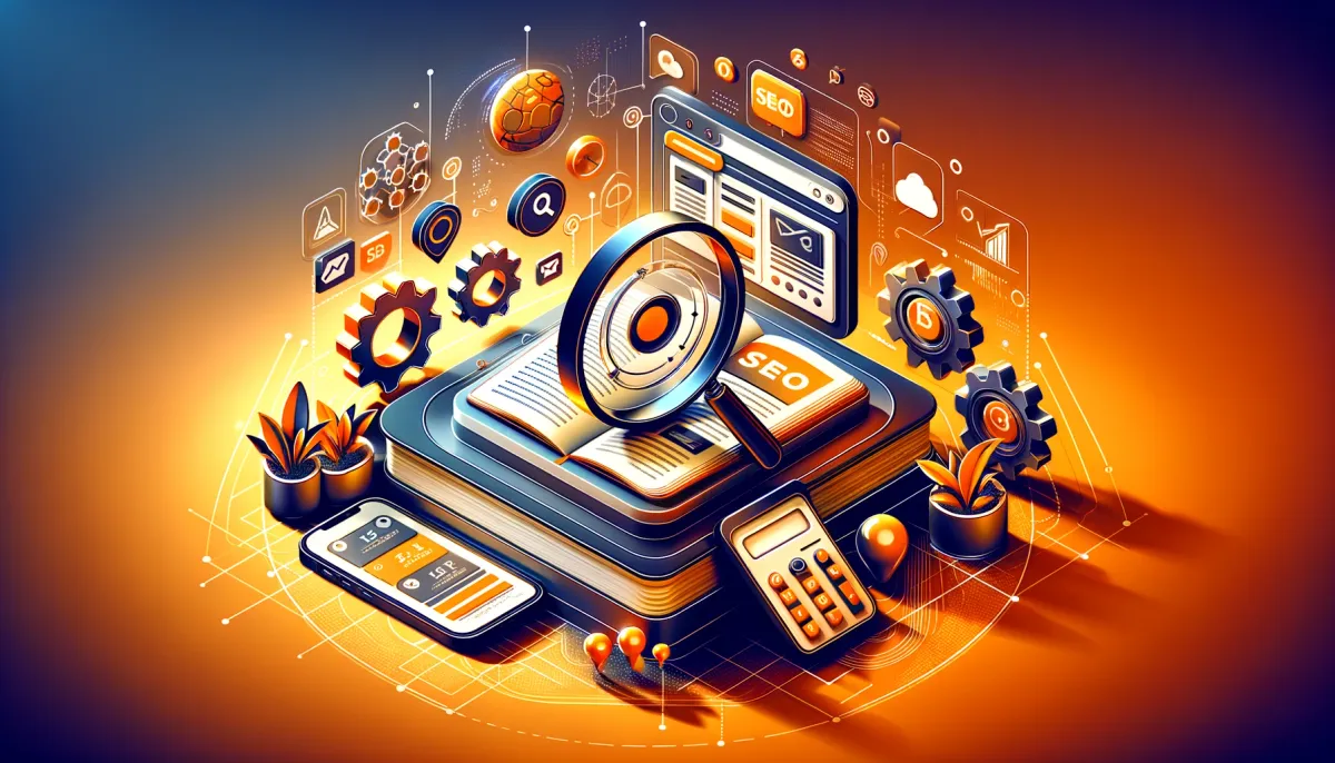 Aplicación móvil mostrando análisis SEO para empresas en Donostia